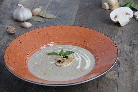 Крем-суп грибной