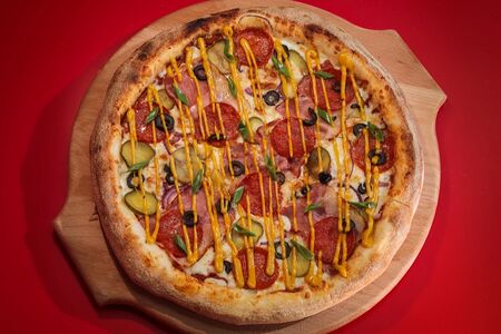 Пицца вкусно суши