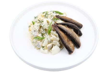 Салат Шпротный