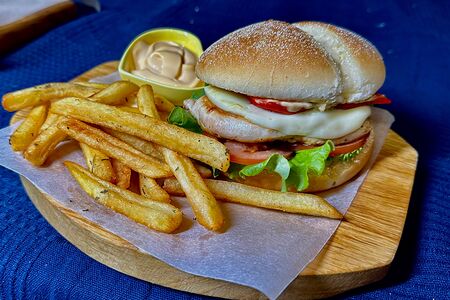 Стейк бургер 