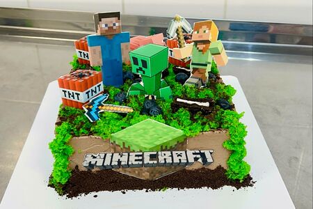 Торт Майнкрафт