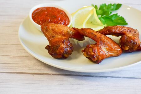 Крылышки барбекю