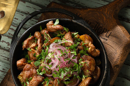 Оджахури с курицей