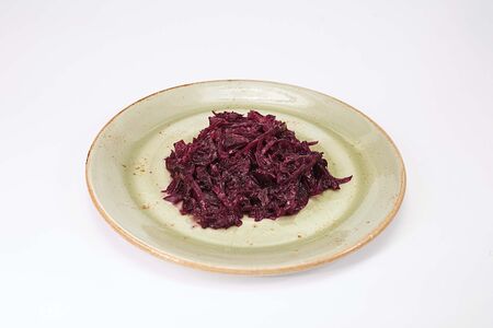 Капуста тушёная краснокочанная