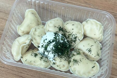 Вареники домашние с картошкой 