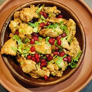 Печень по-грузински