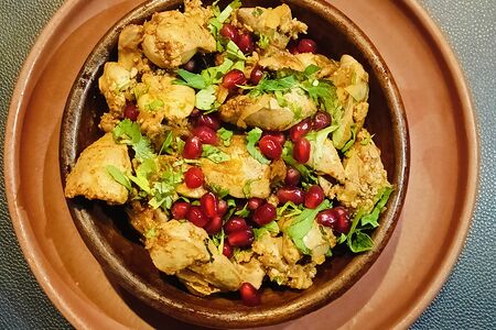 Печень по-грузински