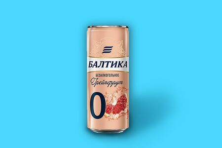 Пиво безалкогольное Балтика 0 Грейпфрут