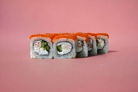 Ролл Филадельфия с крабом