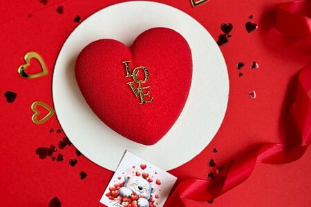 Муссовый торт Сердечко Love №2