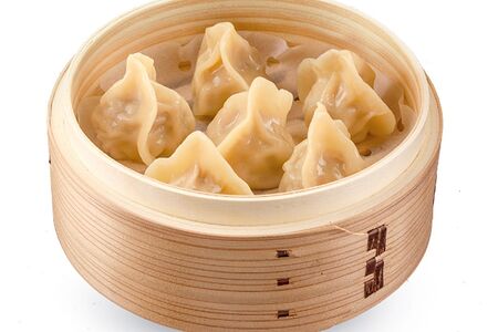 Вонтоны со свининой (6 шт)