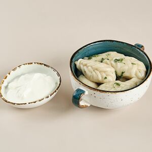 Вареники с картофелем и луком