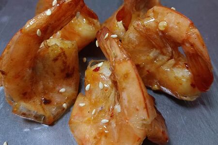 Креветки праздничные