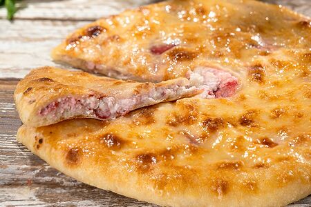 Пирог Творог и клубника