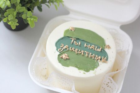 Бенто-торт с 23 февраля