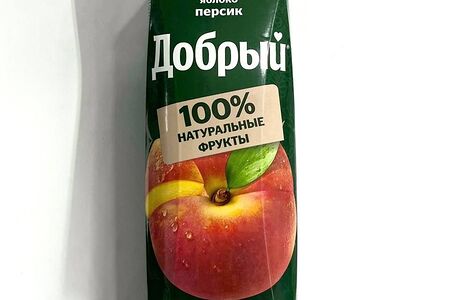 Напиток сокосодержащий Добрый яблоко-персик