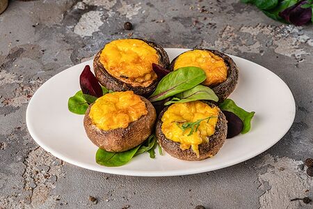 Грибы с сыром