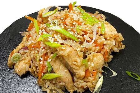 Гохан с курицей 