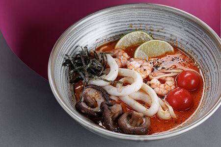 Суп Хемультан с грибами шитаки 