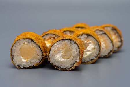 Криспи с гребешком