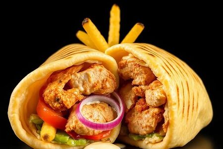 Сырный ранч с курицей