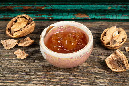 Варенье из белой черешни