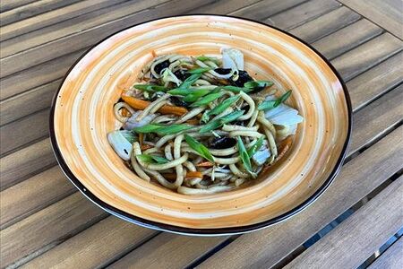 Лапша Вок с овощами