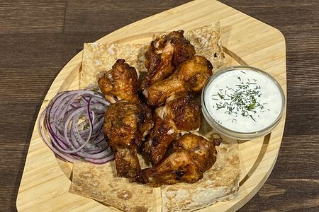 Шашлык из куриных крыльев