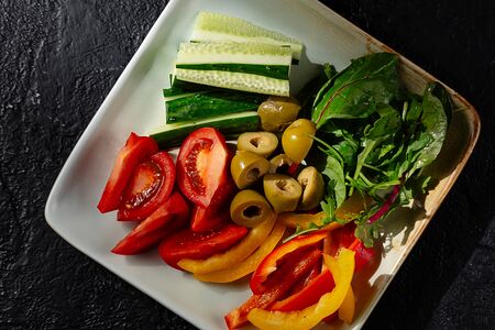 Овощная тарелка