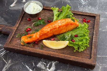 Стейк из семги