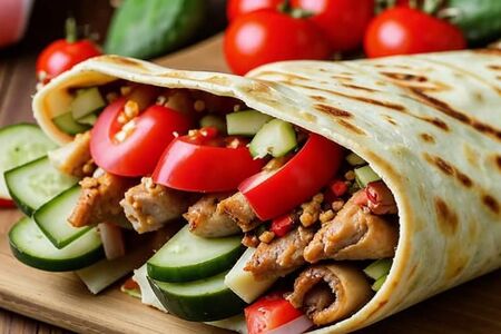 Шаурма с курицей