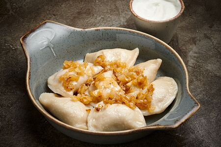 Ассорти из трех видов вареников