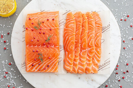 Лосось слабой соли