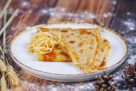 Блин с сыром