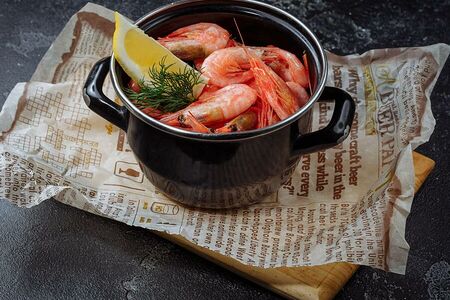 Креветки Гренландские отварные