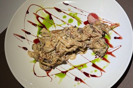 Медальоны из говядины с сезонными грибами