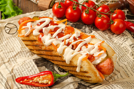 Хот-Дог Голландский штурвал