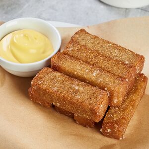 Гренки чесночные