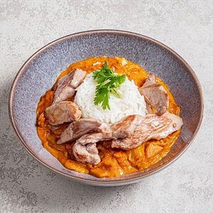 Красный карри со свининой
