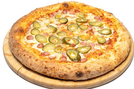 Пицца Охотничья с колбасками