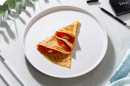 Блин с красной икрой Xl