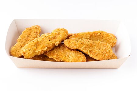 10 куриных стрипсов