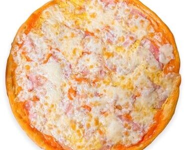 Пицца Карбонара с беконом