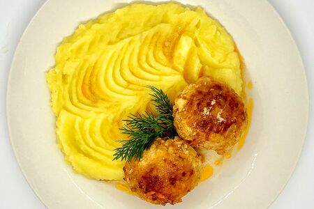 Гарнир с тефтелями