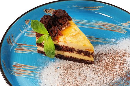 Чизкейк облепиховый бархат  