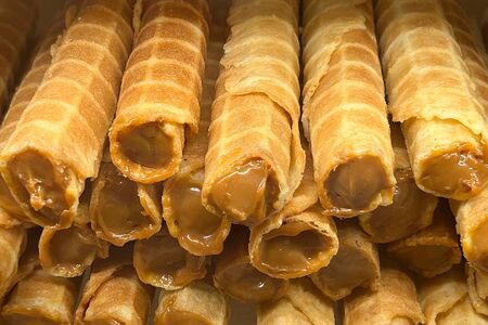 Трубочка со сгущенкой