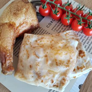 Блинчики с курицей и сыром