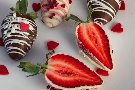 Клубника в шоколаде 