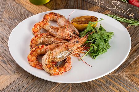 Лангустины на гриле