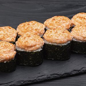 Запеченный курица и грибы